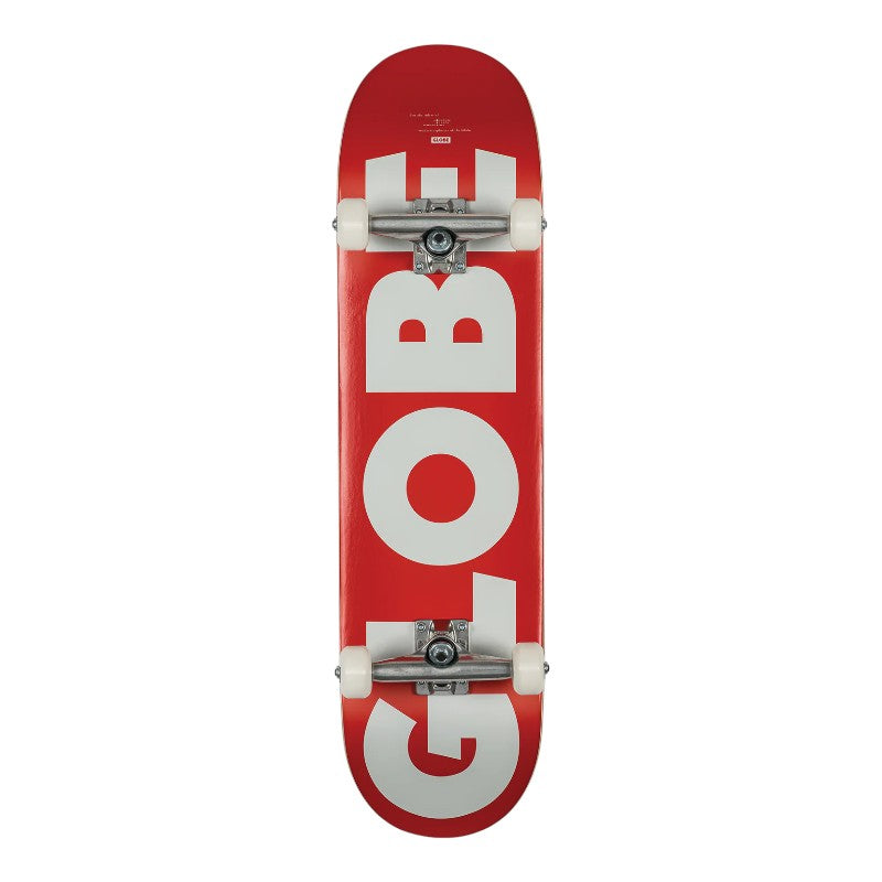 Globe G0 Fubar Complete - Red/White 8.25"