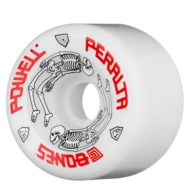 Powell Peralta G Bones Wheels 64mm - 97A - White