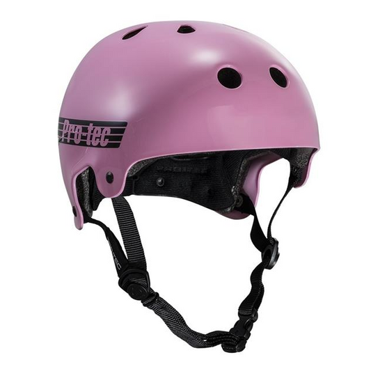 Pro-Tec Old School Certified Helmet Gloss Pink