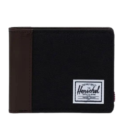 Herschel Hank II Wallet RFID/Black/Chicory Coffee
