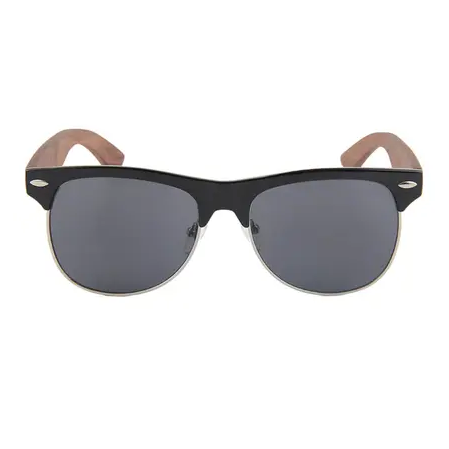 ALC Compass Sunglasses Black/Walnut