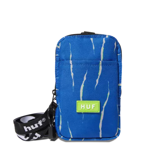 Huf Recon Striped Lanyard Pouch Blue