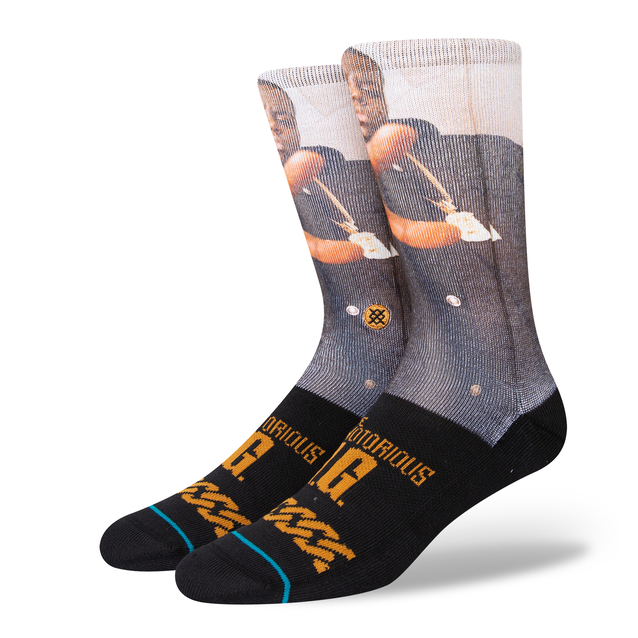 Stance King Of NY Crew Socks Black