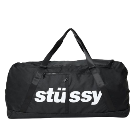 Stussy Italic Duffle Bag Black