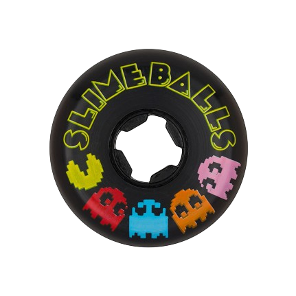 Santa Cruz Slime Balls Vomit Mini 54 Pac-Man Black