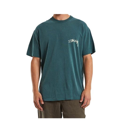Stussy Pigment Smooth Stock Tee Pigment Moss Green