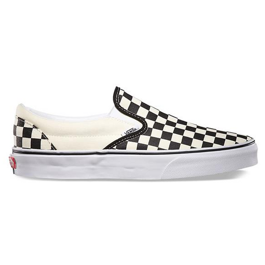 Vans Skate Slip On (Checkerboard) Black/Off White
