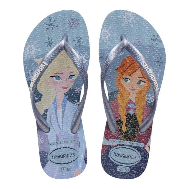 Havaianas Kids Frozen Slim Princess - Lilac Breeze