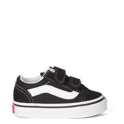 Vans Old Skool Toddler Velcro Balck/White