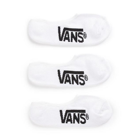 Vans Basic Super No Show Socks White