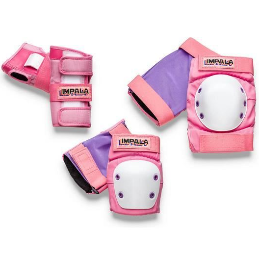 IMPALA ADULT PROTECTIVE PACK Pink - Knee, Elbow & Wrist Pads