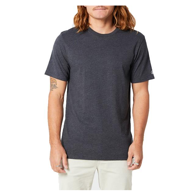 Volcom Solid S/S Tee Charcoal Heather