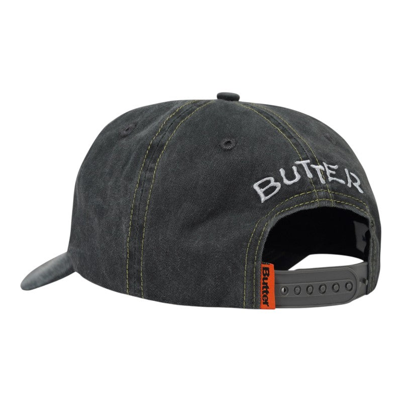 Butter Goods Canine 5 Panel - Washed Black