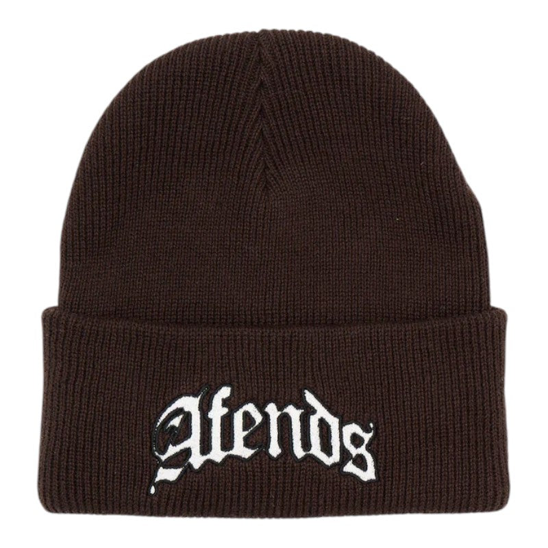 Afends Home Cuff Beanie - Coffee