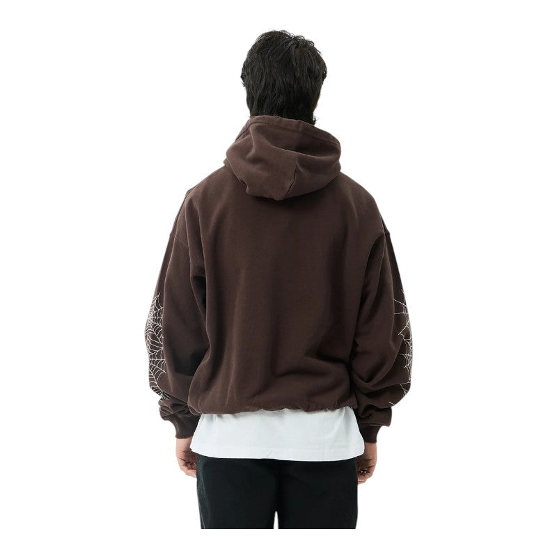 Afends Labyrinth Hood - Washed Coffee