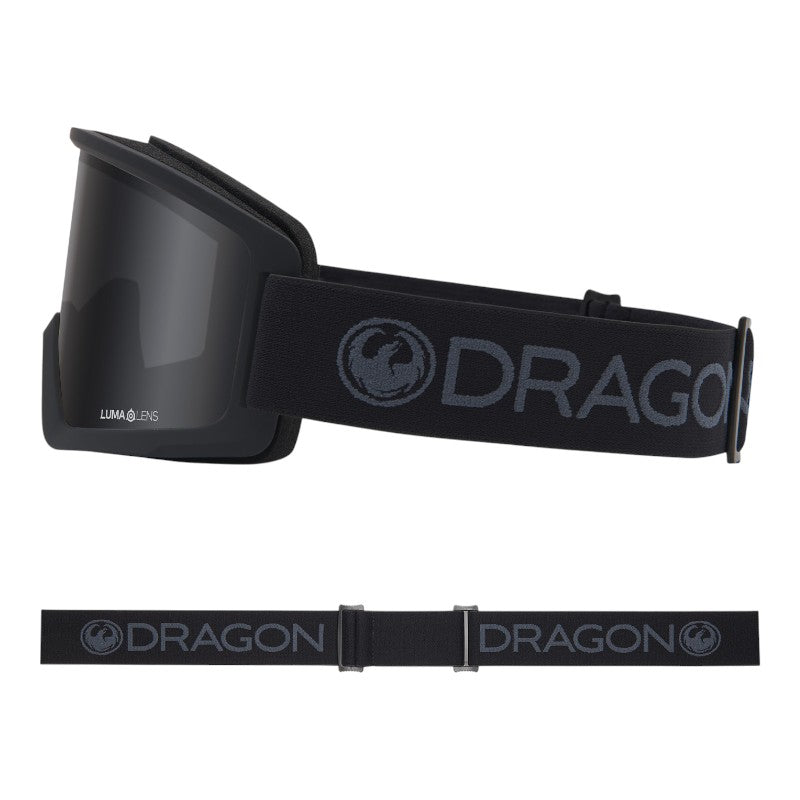 Dragon DX3 L OTG Goggles - Blackout/Dark Smoke