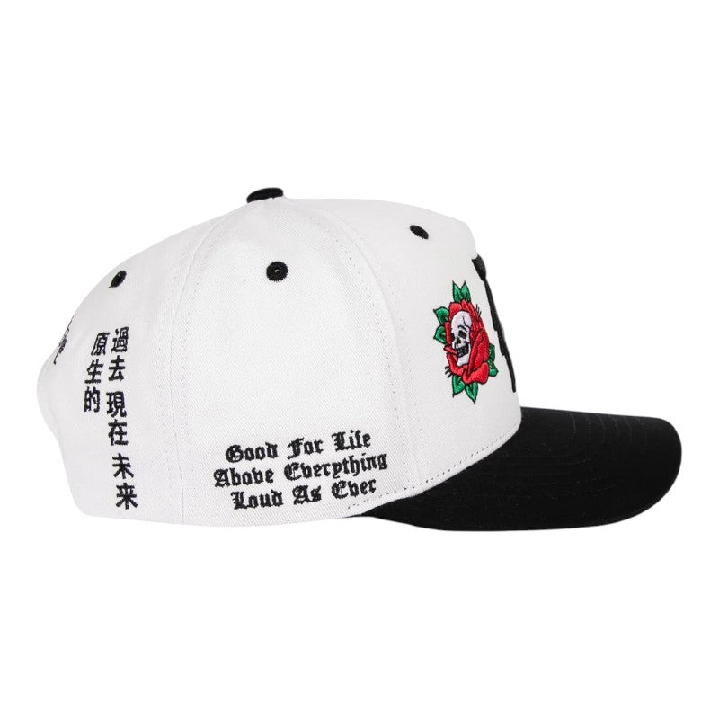 Primitive Outsider A-Frame Snapback - White
