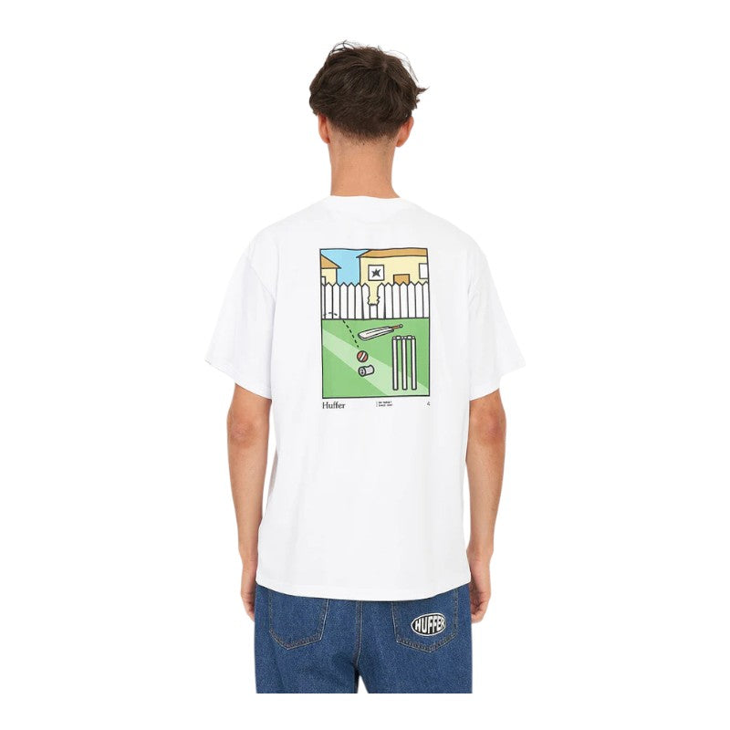 Huffer Sup Tee 190/On Target - White