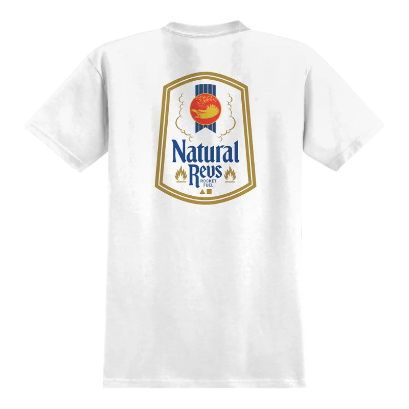 Antihero Natty Revs Tee - White