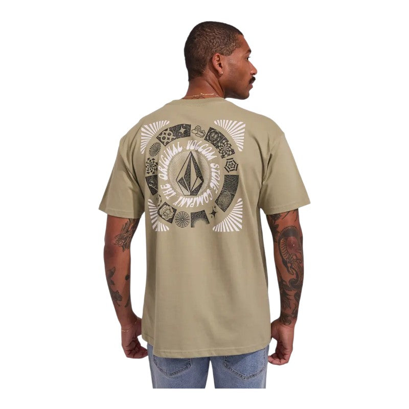 Volcom Round Out Tee - Green Tea