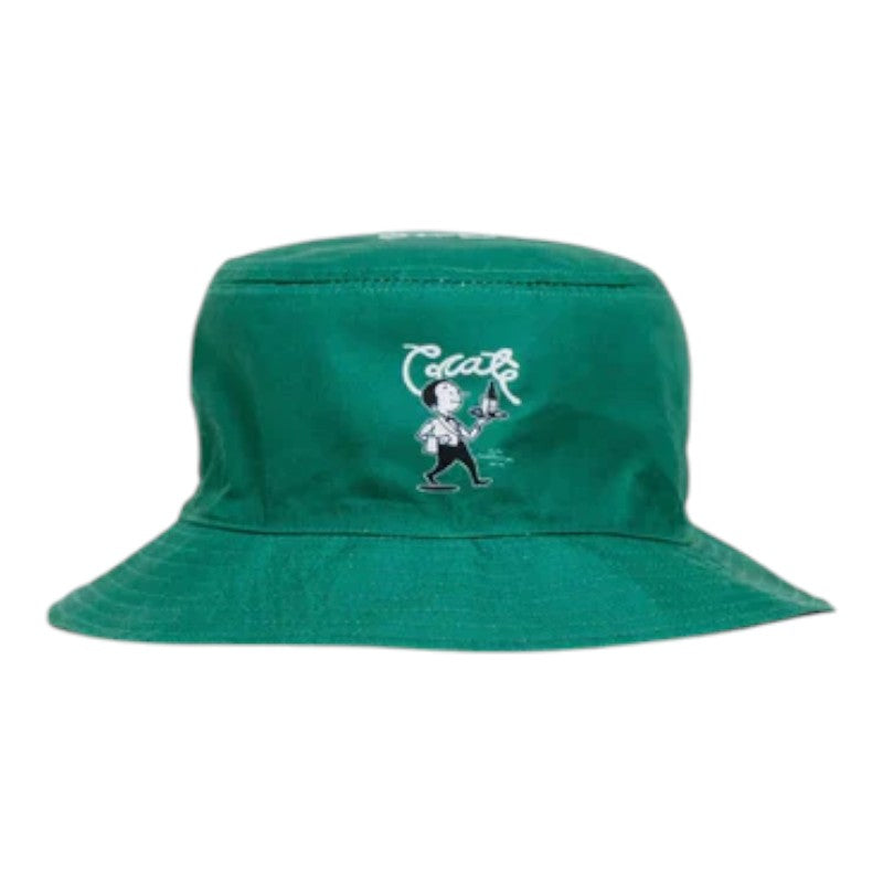 Crate X Willie The Waiter Reversible Bucket Hat - Black/Pine
