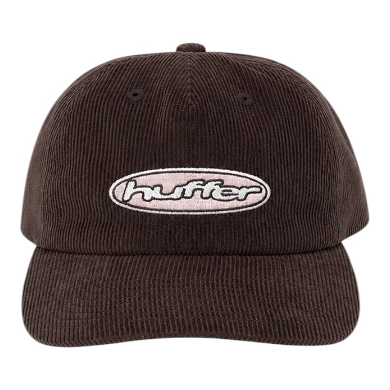 Huffer Cord 5 Panel Snapback - Cocoa