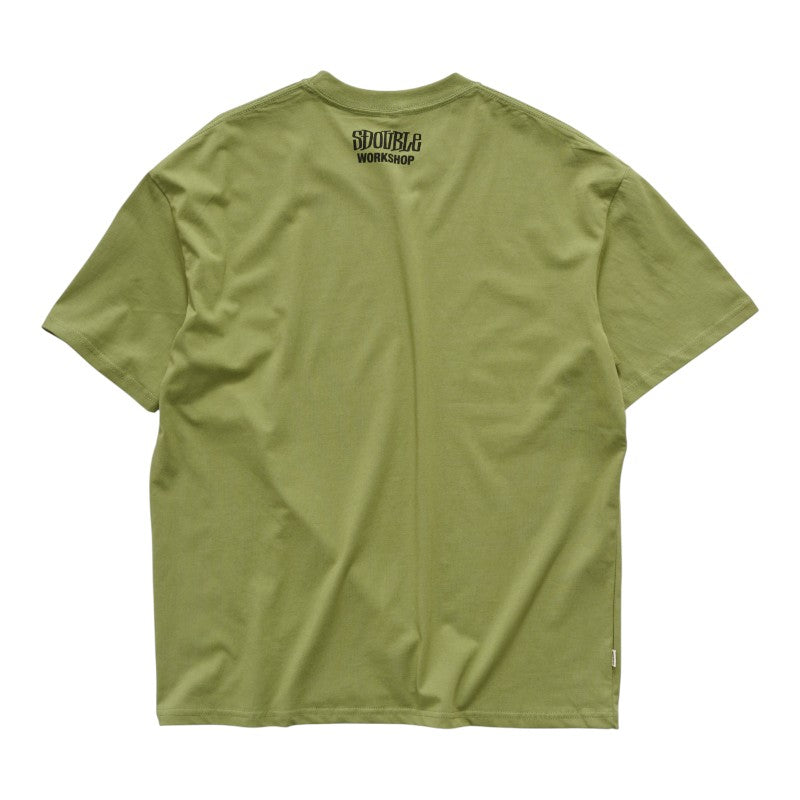 SDouble Small Stock Tee - Military Green