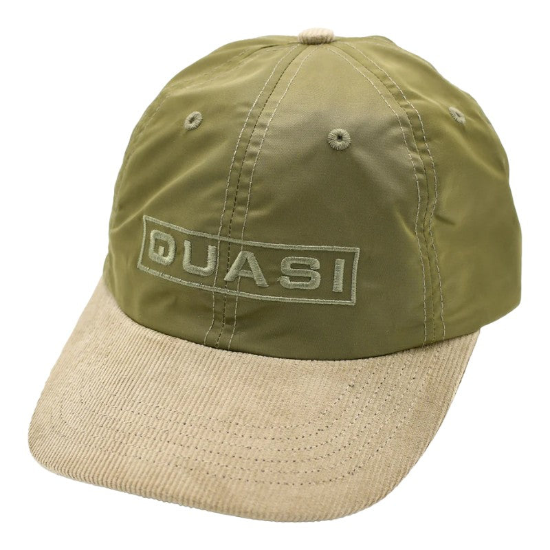Quasi Euro Text Hat - Olive