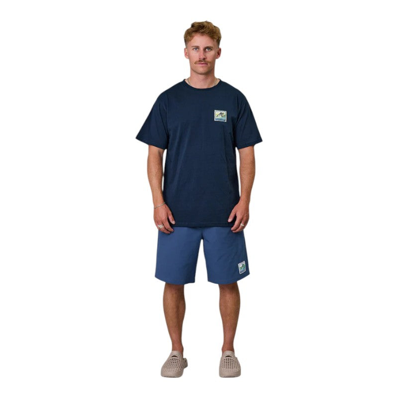 J.A.F Tagged & Released Sea Tee - Navy
