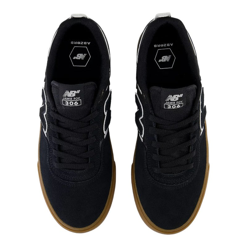 New Balance Numeric 306 ZUC - Black/White/Gum