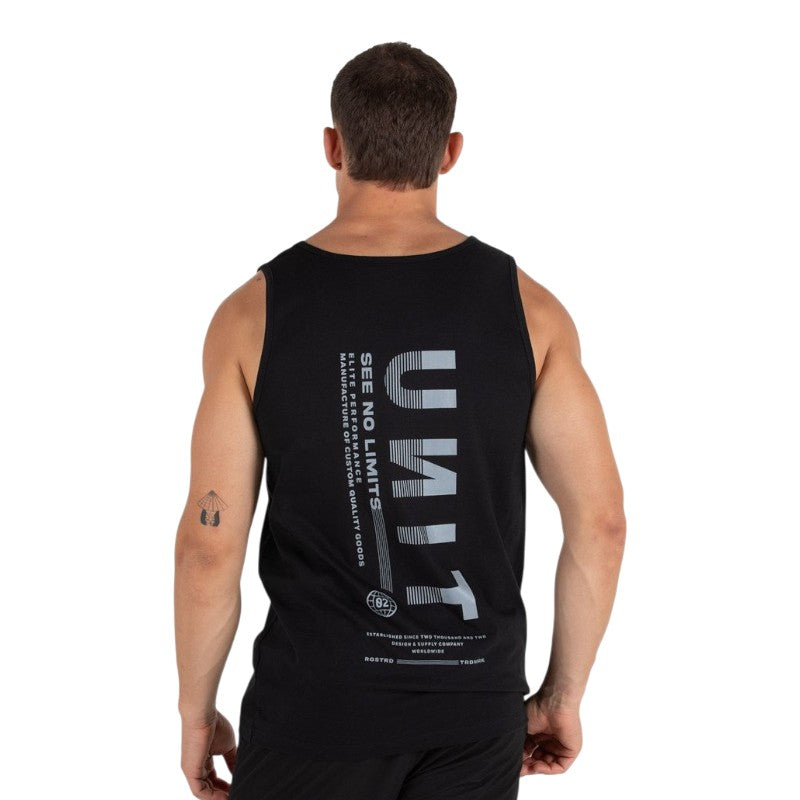 Unit Industry Singlet - Black