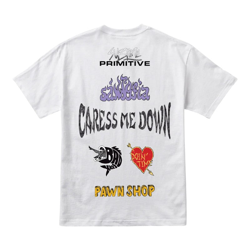 Primitive Sublime Down Here Tee - White
