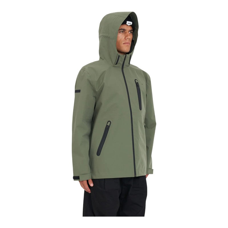 Huffer Infinity Stormshell Jacket - Khaki