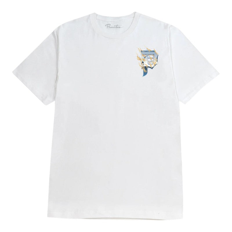 Primitive Meltdown Tee - White