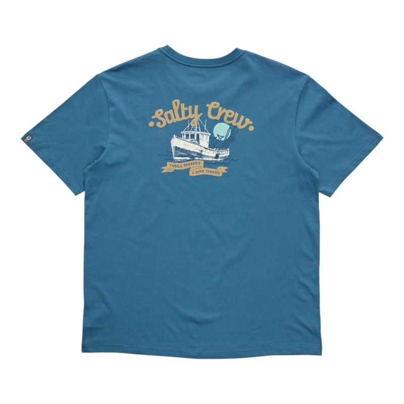 Salty Crew Hauler Tee - Cast Blue