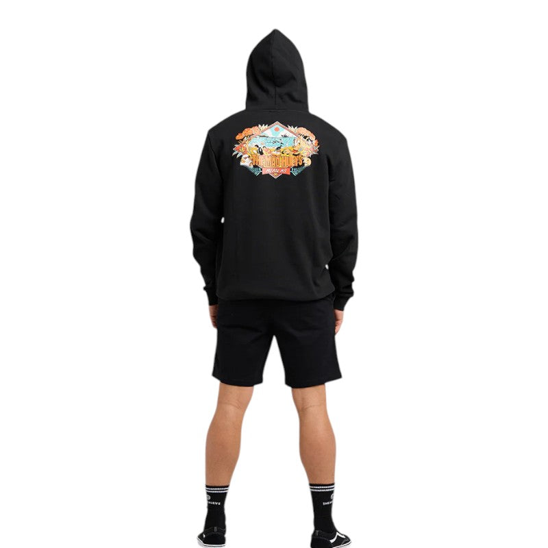 Mad Hueys Mean As Nz Pullover Hood - Black