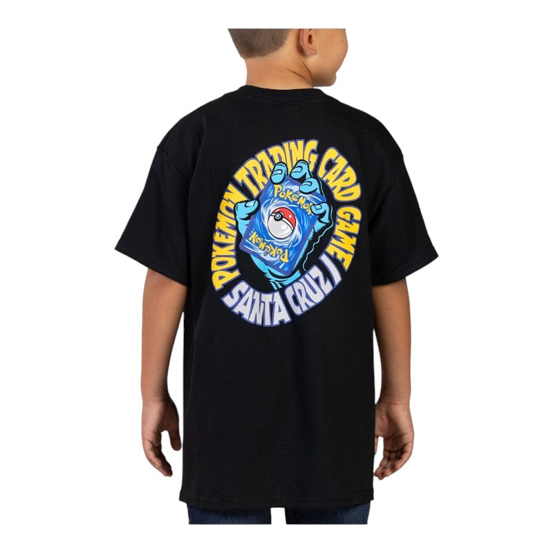 Santa Cruz Pokemon TCG Youth Hand T-Shirt - Black