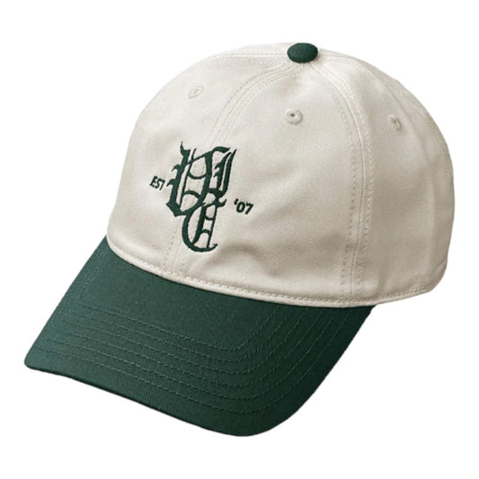 VIC Ol English Two Tone Cap Cream/Forest Green