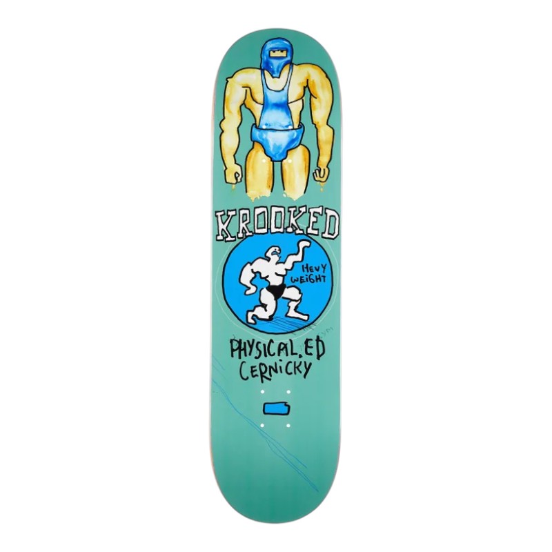 Krooked Deck - Eddie Cernicky Physical Ed 8.25