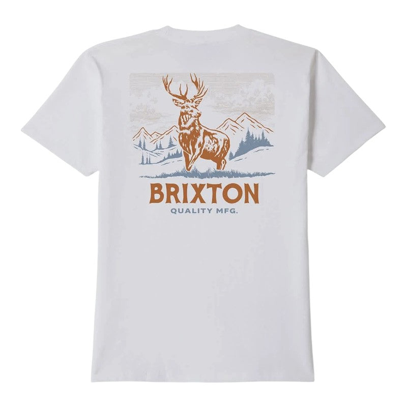 Brixton Oakmont Standard Tee - White