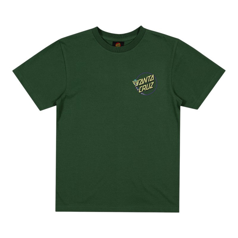 Santa Cruz Youth Winkowski Dope Planet 2 Dot Tee - Green