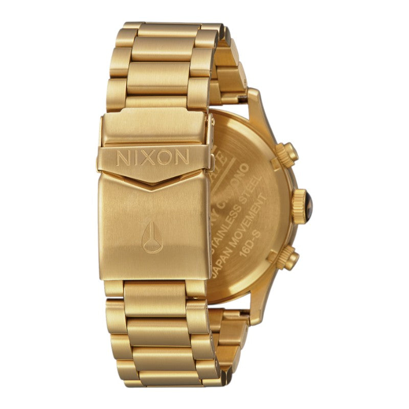 Nixon Sentry Chrono - Gold/Blue Sunray