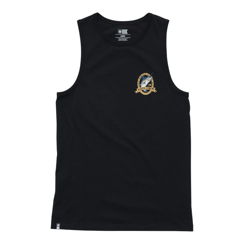 Salty Crew Bill Club Regular Tank - Black