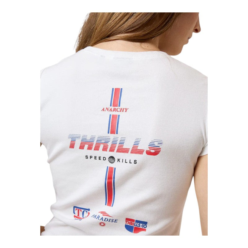 Thrills Anarchy In Paradise Club Tee - Dirty White