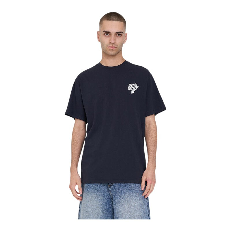 Huffer Sup Tee 190/Again - Navy