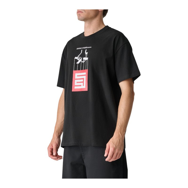 SDouble Godfather Tee - Black