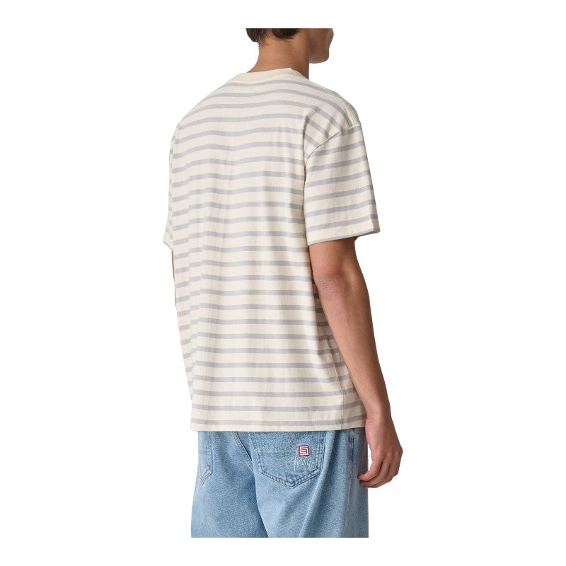 SDouble Stripe Tee - Greige