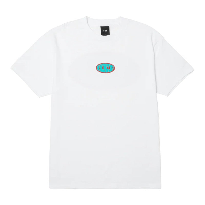 HUF Warped Tee - White