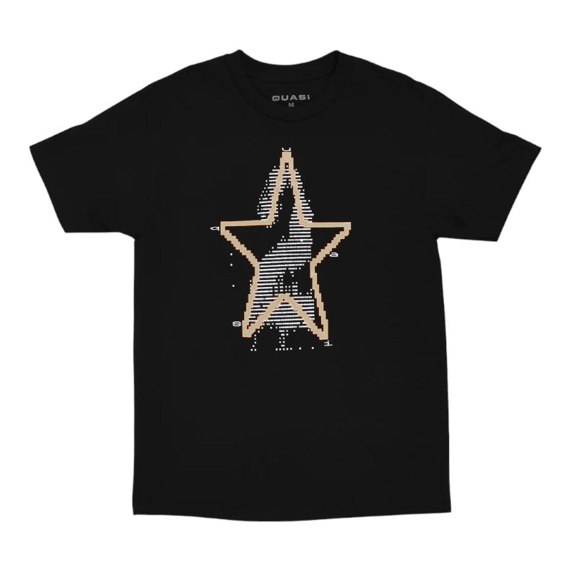 Quasi 2 Star Tee - Black