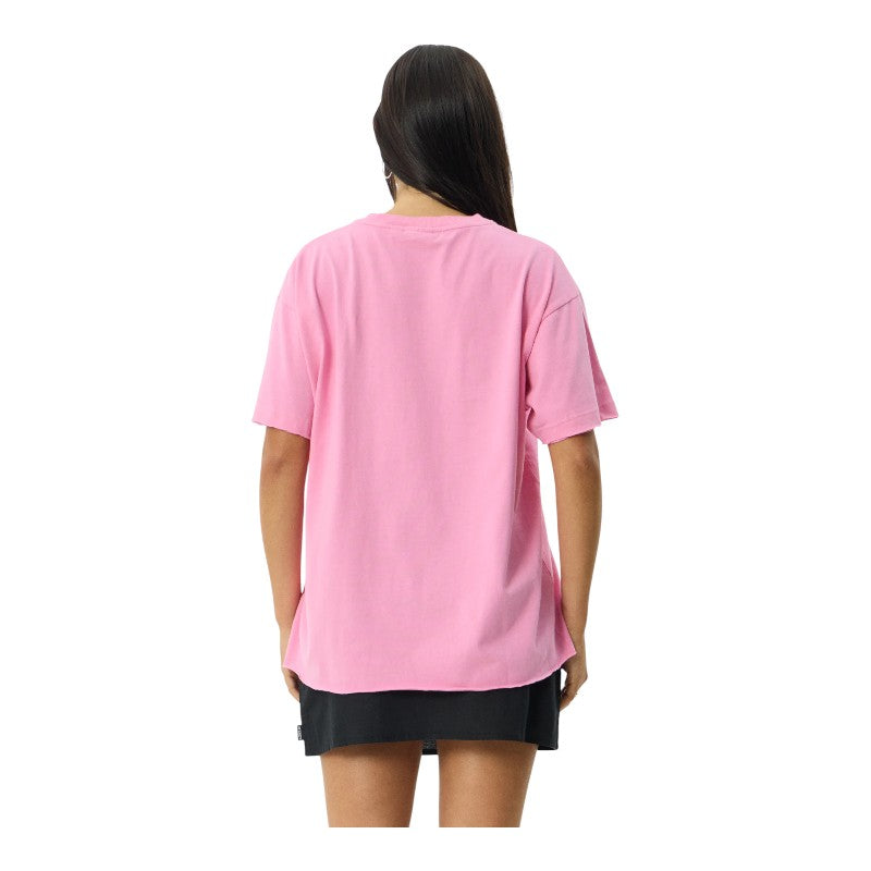 Afends Amalfi Oversized Tee - Pink